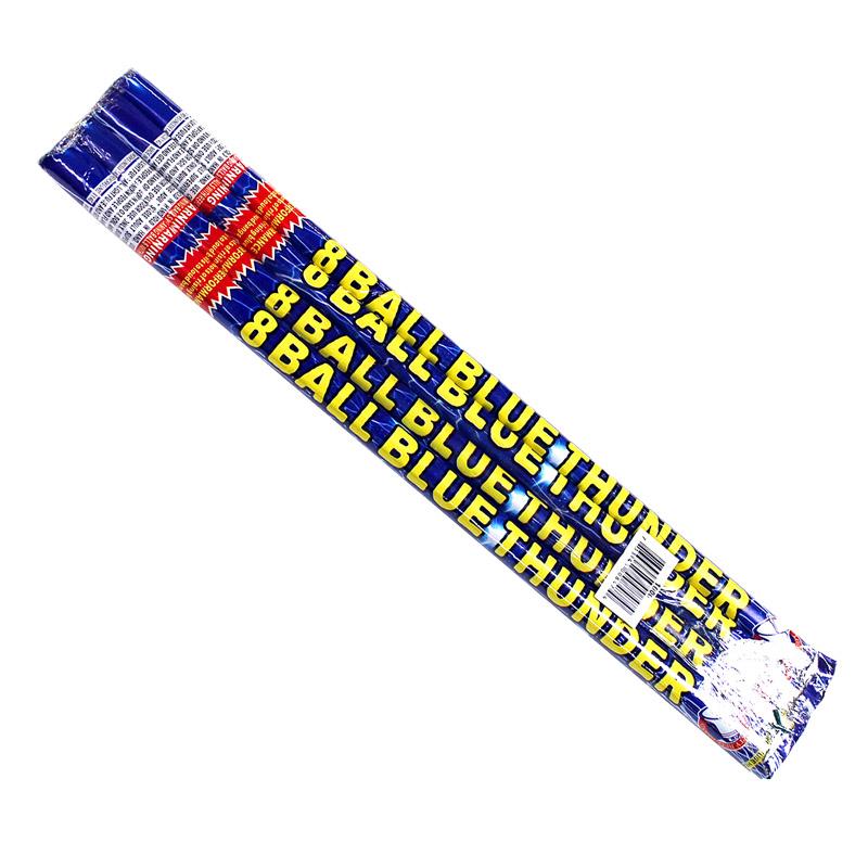 8 Ball Blue Thunder Candles For Sale | Kellner's Fireworks